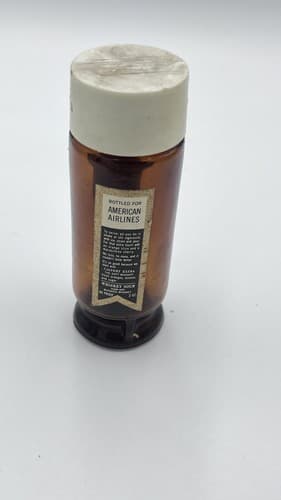 Vintage Calvert Whiskey Sour Mini Bottle Glass 2oz EMPTY - Thumbnail 5
