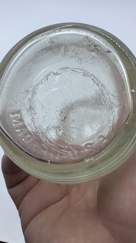 Vintage Glass Bottle , #3071 MADE IN U.S.A. 8" - Thumbnail 5