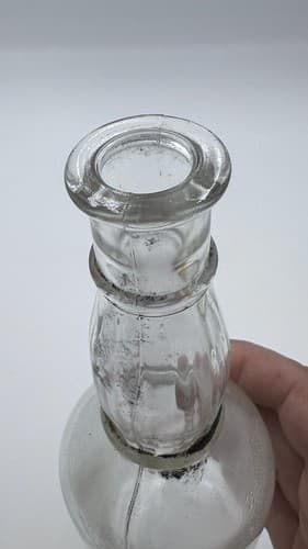 Vintage Glass Bottle , #3071 MADE IN U.S.A. 8" - Thumbnail 3