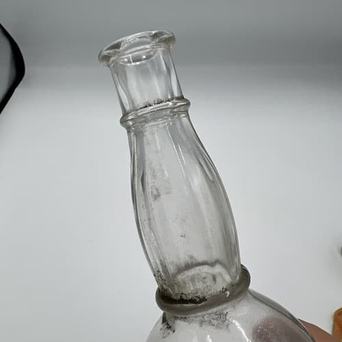 Vintage Glass Bottle , #3071 MADE IN U.S.A. 8" - Thumbnail 8