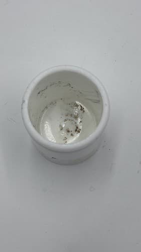 Old Chicago Armour and Company Packers Antique 2.5" Tall Small Milk Glass Jar - Thumbnail 4