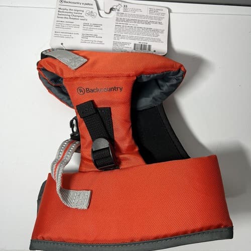 Backcountry Dog flotation vest XS NEW WITH TAGS