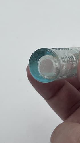 SCARCE TINY 1890'S DR. COLE'S CATARRH CURE PATENT MEDICINE BOTTLE - Thumbnail 4