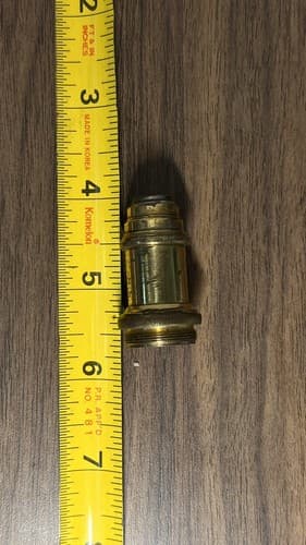 E Leitz Wetzlar 7 Objective Lens For Microscope - Thumbnail 5