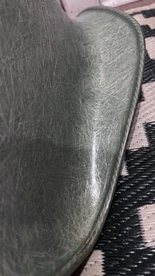 1950's Zenith Rope Edge Eames Herman Miller DAX Fiberglass Chair X-Base 1st gen - Thumbnail 14