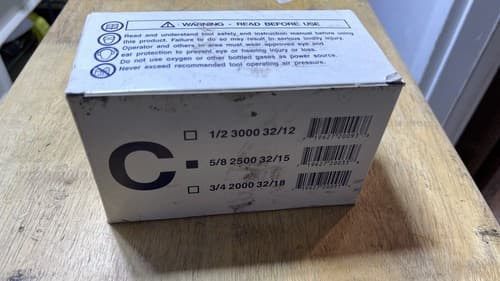 Carton Closing Copper Industrial Staples C 5/8" 2500 32/15 - Thumbnail 2
