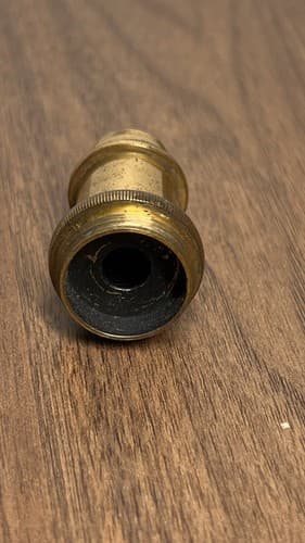 E Leitz Wetzlar 7 Objective Lens For Microscope - Thumbnail 4