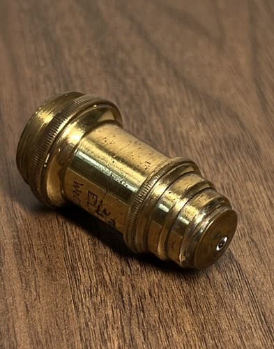 E Leitz Wetzlar 7 Objective Lens For Microscope - Thumbnail 2