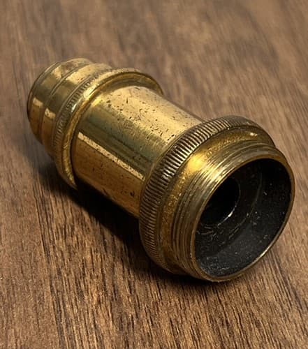 E Leitz Wetzlar 7 Objective Lens For Microscope - Thumbnail 3