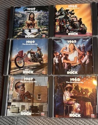 Rare! 34+ cd Lot TIME LIFE Guitar Rock 60s 70s Sixties /Seventies Classics - Thumbnail 4