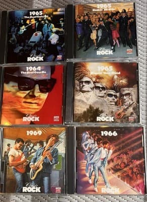 Rare! 34+ cd Lot TIME LIFE Guitar Rock 60s 70s Sixties /Seventies Classics - Thumbnail 3