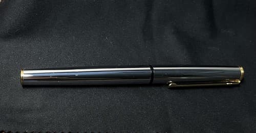 DIPLOMAT ATTACHE Stainless w/ GP Trim Fountain Pen Germany, never used - Thumbnail 7