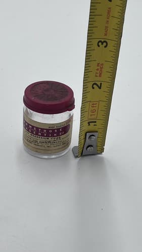 Vintage Medicine Bottle: CARMETHOSE, CIBA USA, Empty - Thumbnail 4