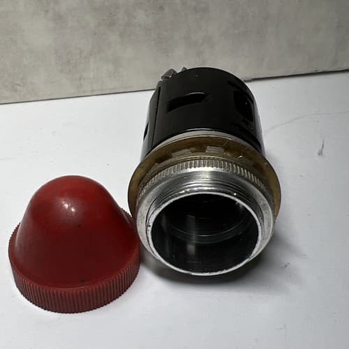 GENERAL ELECTRIC CR103HD1 RED PILOT LIGHT , No Bulb *USED* - Thumbnail 4