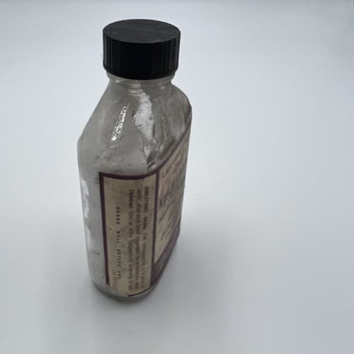 Vtg 1930's Chase Chemical Pharmaceutical Apothecary Bottle Kaolin &Pectin - Thumbnail 4