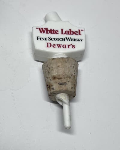 Vintage Dewar's White Label Pouring Pour Spout For Bottle Bar - Thumbnail 2