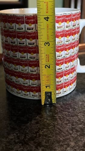 Mug Andy Worhol Block 100 Cans Mug Campbell Soup Cans - Thumbnail 5