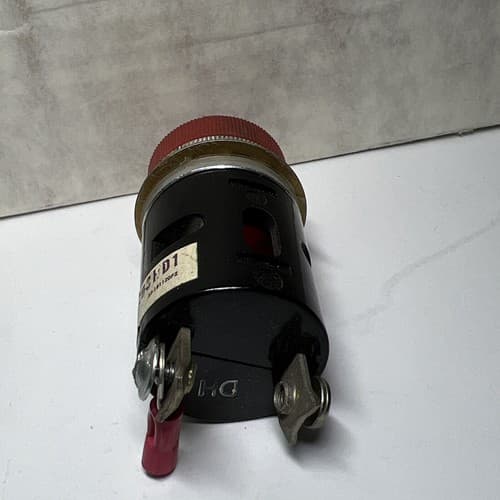 GENERAL ELECTRIC CR103HD1 RED PILOT LIGHT , No Bulb *USED* - Thumbnail 2