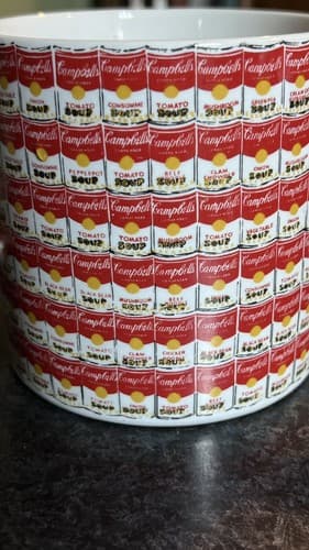 Mug Andy Worhol Block 100 Cans Mug Campbell Soup Cans - Thumbnail 3