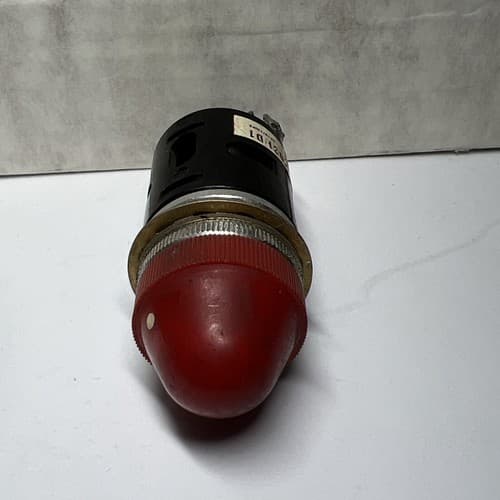 GENERAL ELECTRIC CR103HD1 RED PILOT LIGHT , No Bulb *USED* - Thumbnail 3