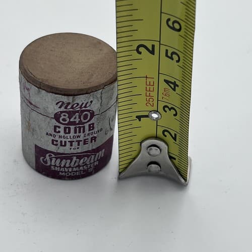 Vintage SUNBEAM ShaveMaster Model-S Electric Beard Trimmer Shaver NEW/UNUSED - Thumbnail 4