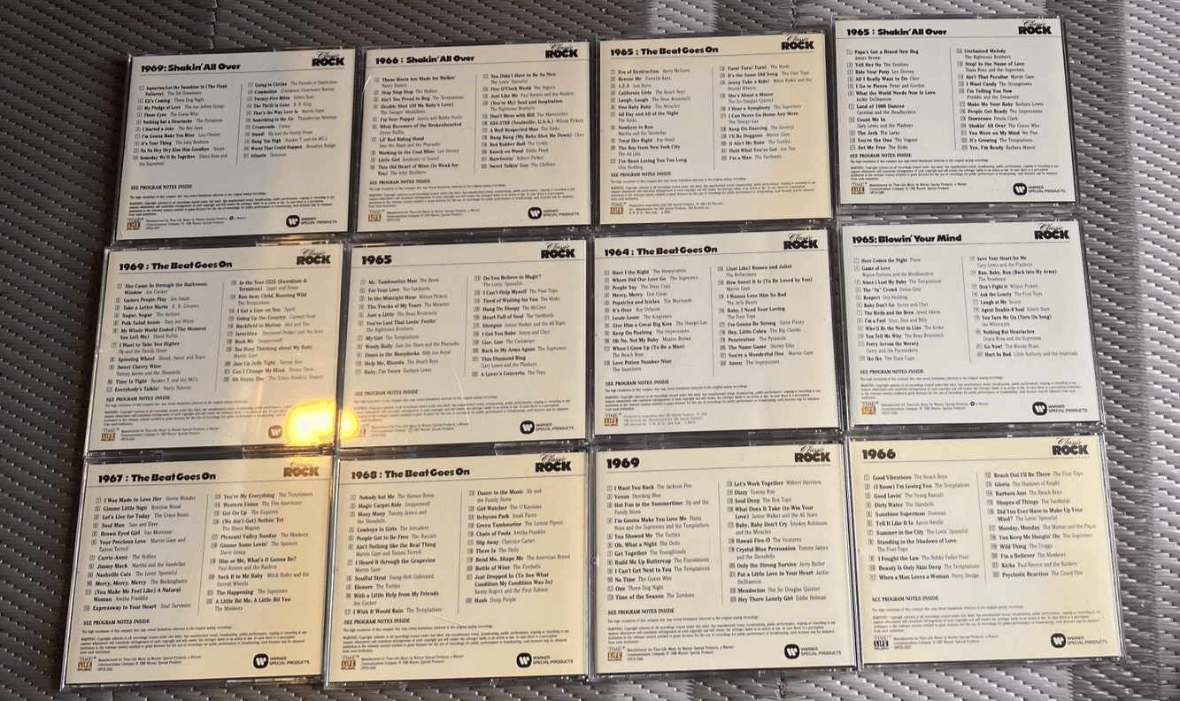Rare! 34+ cd Lot TIME LIFE Guitar Rock 60s 70s Sixties /Seventies Classics - Thumbnail 13