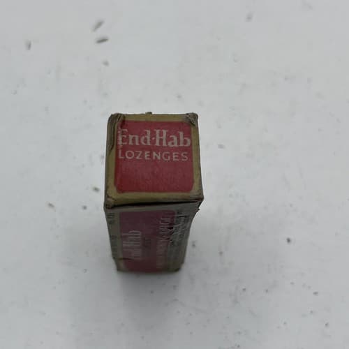 Vintage 1950's, "End-Hab Lozenges", "To Check Smoking Urge" - Thumbnail 3