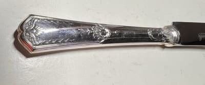 Cheese /Butter Knife Empire Style Chambly France 6.5" - Thumbnail 3