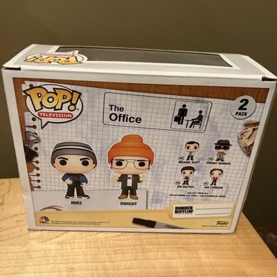 Funko pop The Scranton Boys 2 Pk The Office Michael Plus Cereal Custom Listing - Thumbnail 3
