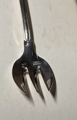 Dessert/Cake Fork Empire Chambly Silverplate France 5.5" - Thumbnail 9