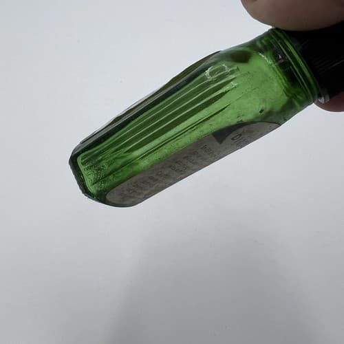 McKesson & Robbins AQUA DRIN Nose Drops Green Glass Bottle - Thumbnail 7