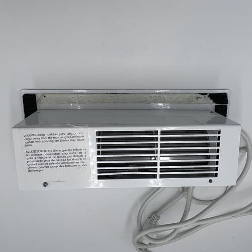 Cyclone CM-300 Booster Fan Plus W/ Built-in Thermostat White - Thumbnail 6