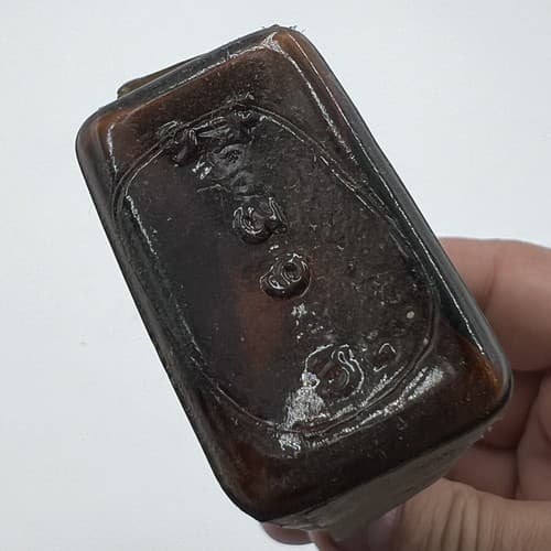 Vintage Medicine Bottle, Eli Lilly Aminopyrine EMPTY 4.5" #99 - Thumbnail 4