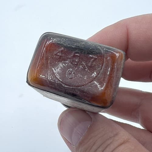 Vintage Winthrop ADALIN Carbromal bottle EMPTY RARE 3" - Thumbnail 4