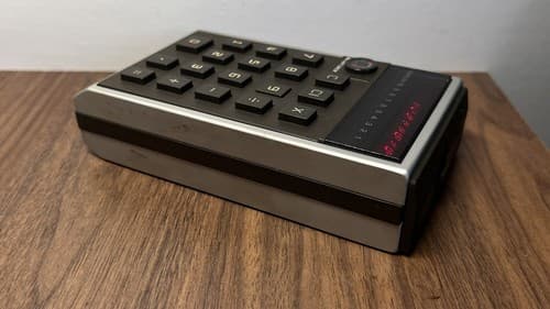 Rare Canon Palmtronic LE-10 Calculator Vintage calculator only Mint - Thumbnail 7
