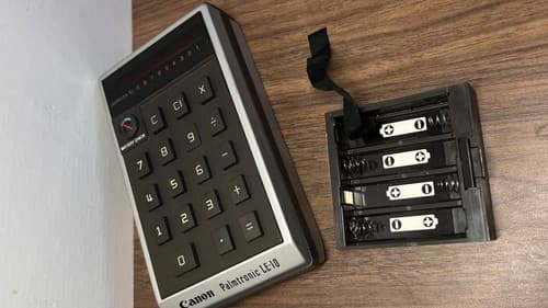 Rare Canon Palmtronic LE-10 Calculator Vintage calculator only Mint - Thumbnail 10