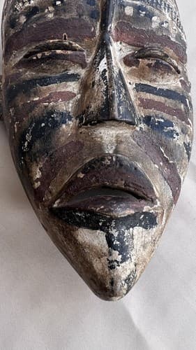 Tribal Dan African Mask from the Congo 20th Century - Thumbnail 4