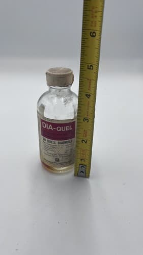 Vintage DIA-QUELL DIARRHEA Medicine Bottle International Pharmaceuticals EMPTY - Thumbnail 5