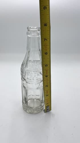RARE Cold Rock Beverages Clifton NJ Soda bottle Embossed 6 1/2 oz - Thumbnail 7