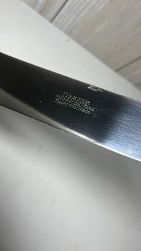 Vintage Dexter Super Stainless SOUTHBRIDGE MASS. Butcher Carving Chef Knife - Thumbnail 3