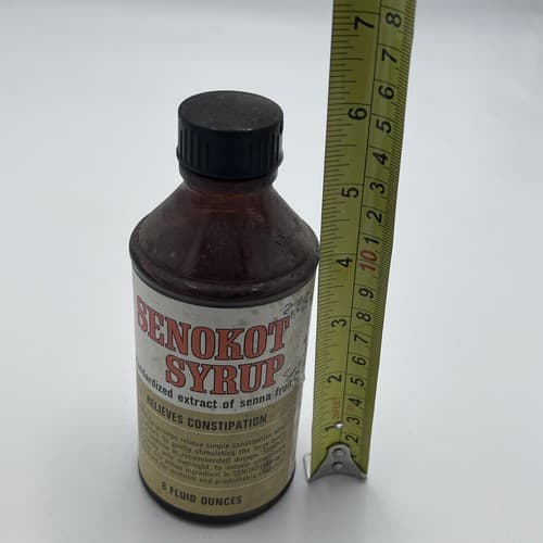 Vintage Advertising Medicine Senokot Constipation , The Purdue Frederick EMPTY - Thumbnail 6