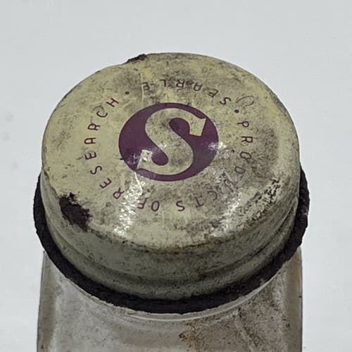 Vintage Glass Medicine Bottle G.D Searle & Co. Aminophyllin 100 tablet empty - Thumbnail 5