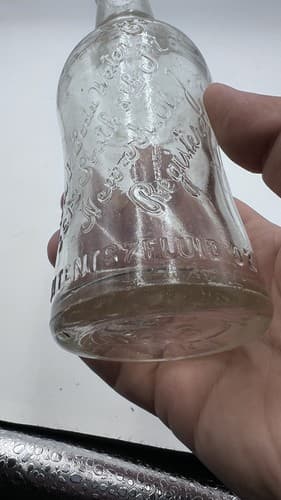 RARE Antique 1918 Newark Soda Water Co bottle Embossed 7 oz - Thumbnail 6