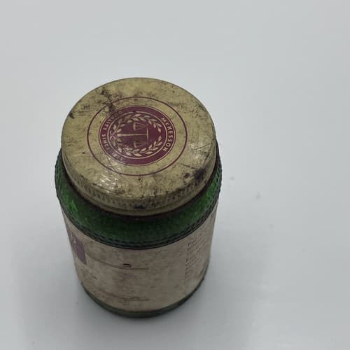 Vintage Apothecary Mckessons Mustard Powder jar with contents - Thumbnail 3