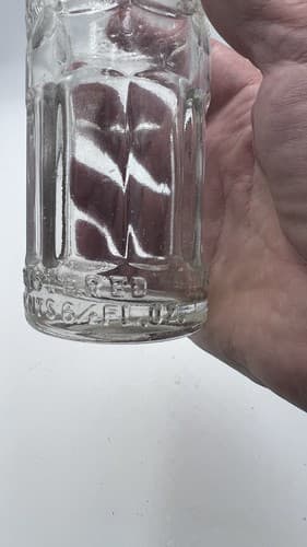 RARE Cold Rock Beverages Clifton NJ Soda bottle Embossed 6 1/2 oz - Thumbnail 6