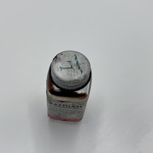 Vintage 1960's Dactilase Lakeside Spasmogestant EMPTY Bottle , No Contents - Thumbnail 7