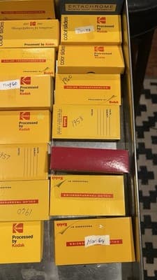 Huge lot 500+ VTG 50's to 70's 35mm Film Slides FAMILY Photos - Thumbnail 5