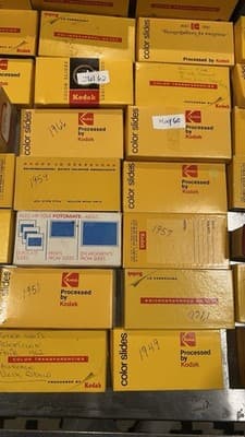 Huge lot 500+ VTG 50's to 70's 35mm Film Slides FAMILY Photos - Thumbnail 4