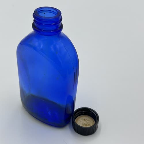 Maryland Glass Corporation Cobalt Blue Bottle C1935 Pat #97178 - Thumbnail 4