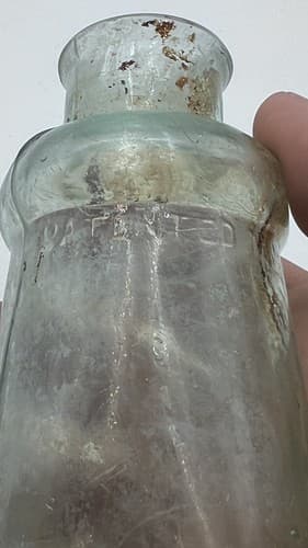 Rare Antique Bixby Bottle, Patented MCH 6,83 - Thumbnail 3